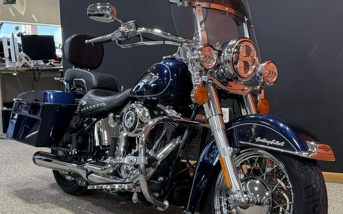 2013 Harley-Davidson® Heritage Softail® Classic BIG BLUE PEARL W/ PINSTRIPE