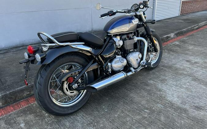 2024 Triumph Bonneville Speedmaster Pacific Blue/Silver Ice