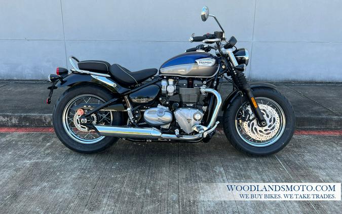 2024 Triumph Bonneville Speedmaster Pacific Blue/Silver Ice