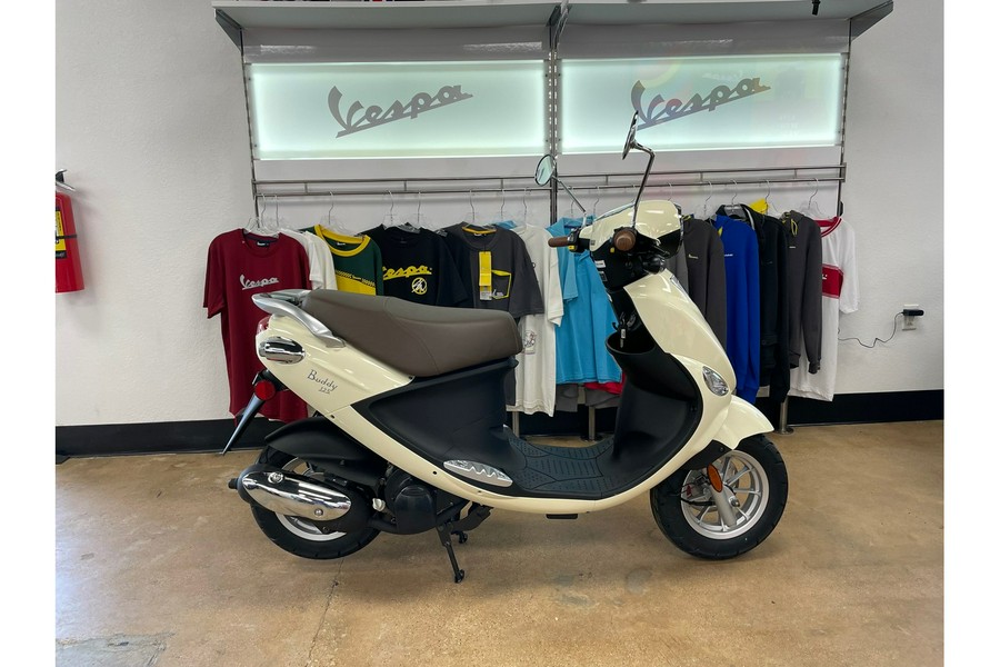 2024 Genuine Scooter Buddy 125 French Vanilla