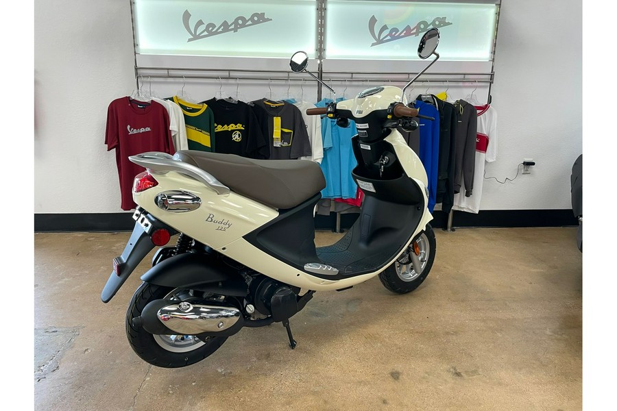 2024 Genuine Scooter Buddy 125 French Vanilla