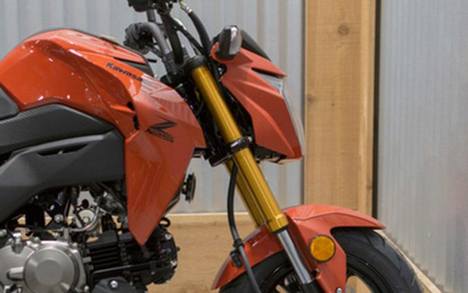 2025 Kawasaki Z125 PRO Cypher Camo Beige