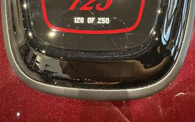 2026 Indian Motorcycle® 125 CHALLENGER, 125 RED W/ BLK CRSTL, 49ST 125th Anniversary Edition