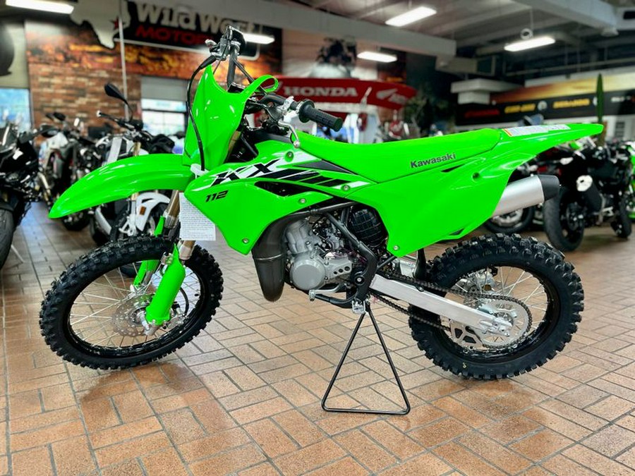 New 2025 Kawasaki KX 112