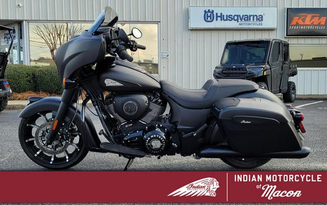 2024 Indian Motorcycle® Chieftain® Dark Horse® w/Powerband Audio Pkg Black Smoke
