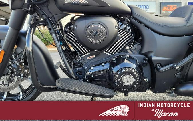 2024 Indian Motorcycle® Chieftain® Dark Horse® w/Powerband Audio Pkg Black Smoke