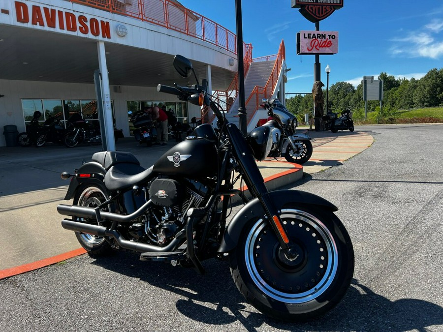 2016 Harley-Davidson Fat Boy Special Black Denim