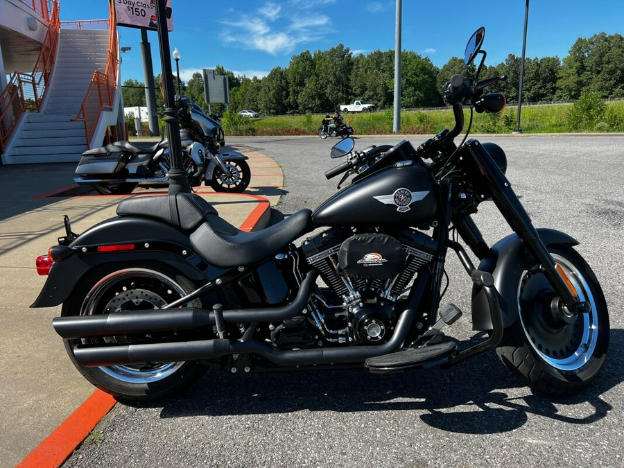 2016 Harley-Davidson Fat Boy Special Black Denim