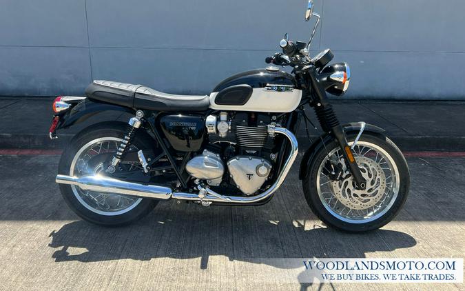 2024 Triumph Bonneville T120 Jet Black/Fusion White