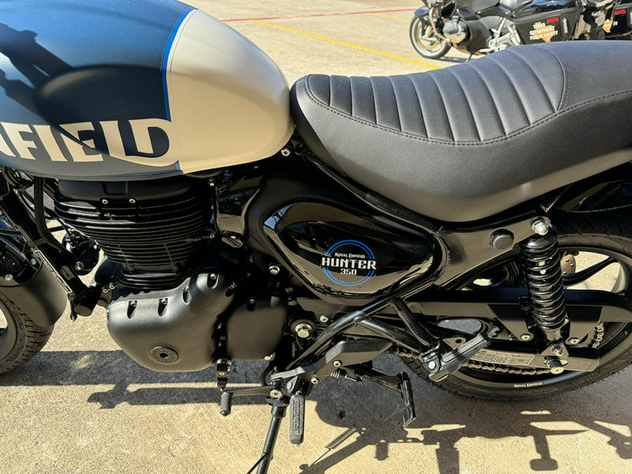 2024 Royal Enfield Hunter 350 Rebel Blue