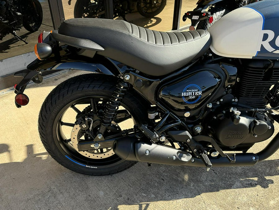 2024 Royal Enfield Hunter 350 Rebel Blue