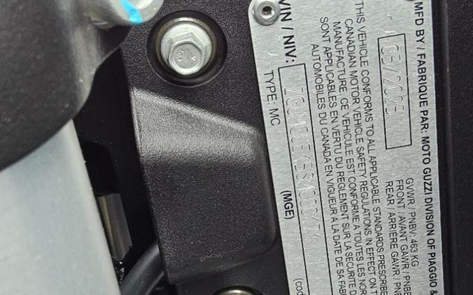 2025 Moto Guzzi Stelvio PFF Rider Assistance Solution