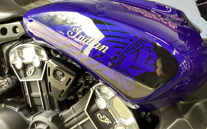 2022 Indian Motorcycle® Scout® Bobber Twenty ABS Spirit Blue Metallic