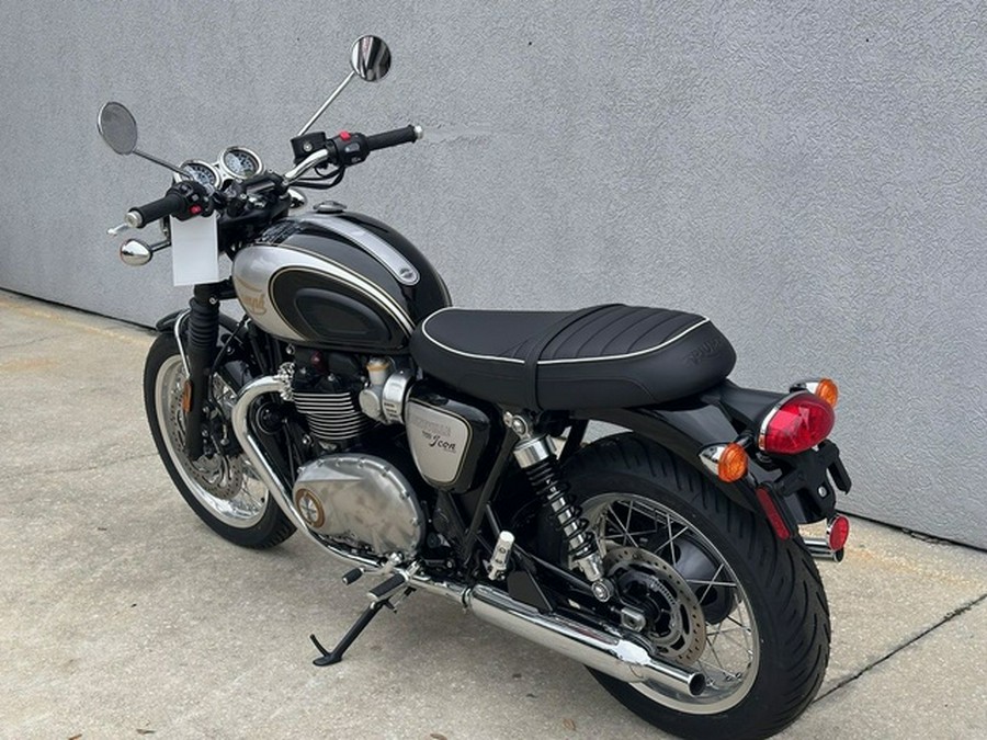 2025 Triumph Bonneville T120 Sapphire BlackAluminium Silver