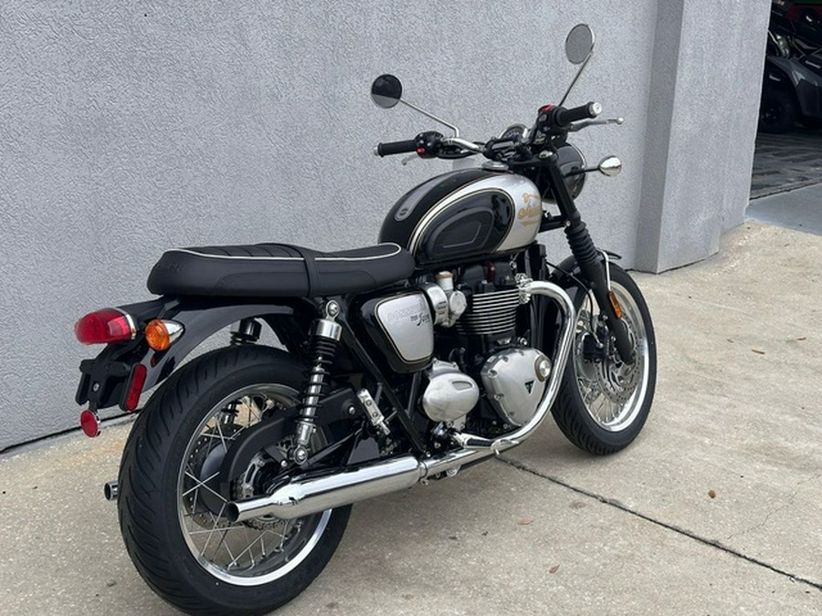 2025 Triumph Bonneville T120 Sapphire BlackAluminium Silver