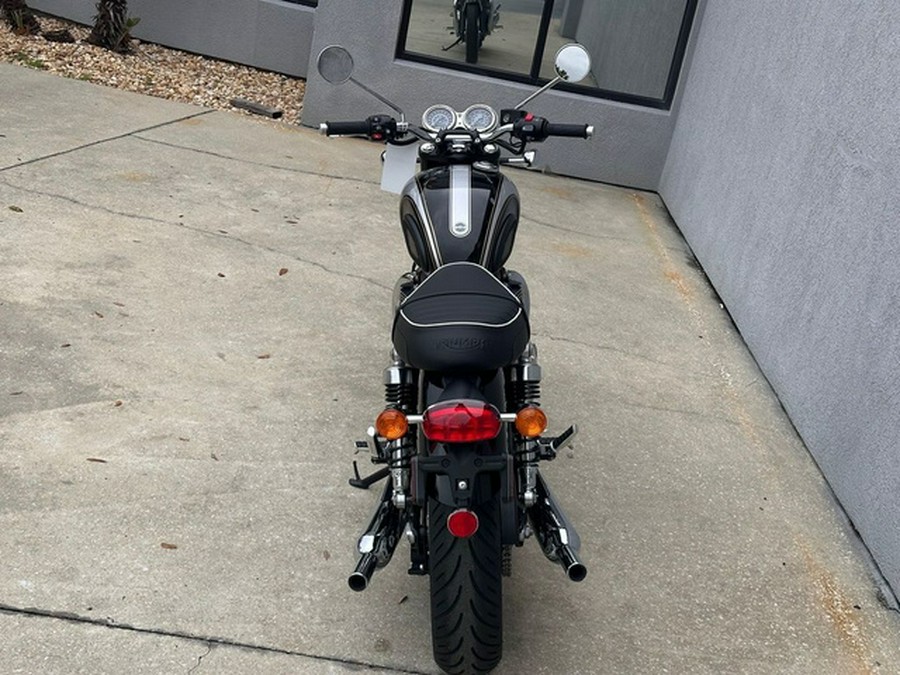 2025 Triumph Bonneville T120 Sapphire BlackAluminium Silver