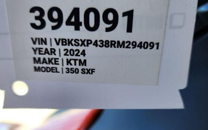 2024 KTM 350 SX-F