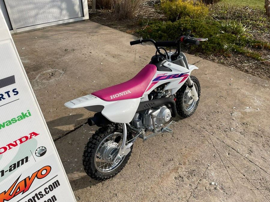 2024 Honda CRF 50F White