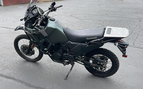 2025 Kawasaki KLR®650 Metallic Matte Old School Green