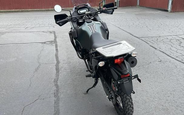 2025 Kawasaki KLR®650 Metallic Matte Old School Green