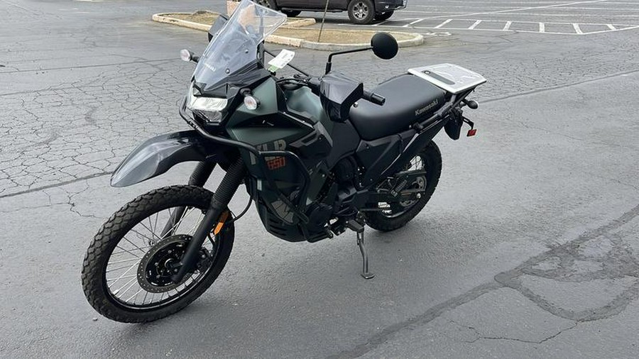 2025 Kawasaki KLR®650 Metallic Matte Old School Green