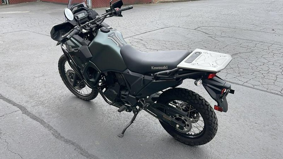 2025 Kawasaki KLR®650 Metallic Matte Old School Green