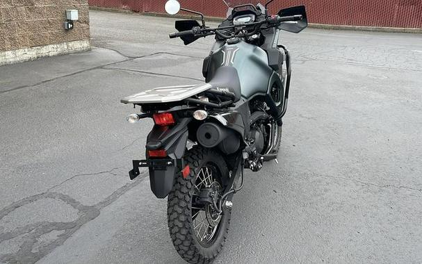 2025 Kawasaki KLR®650 Metallic Matte Old School Green