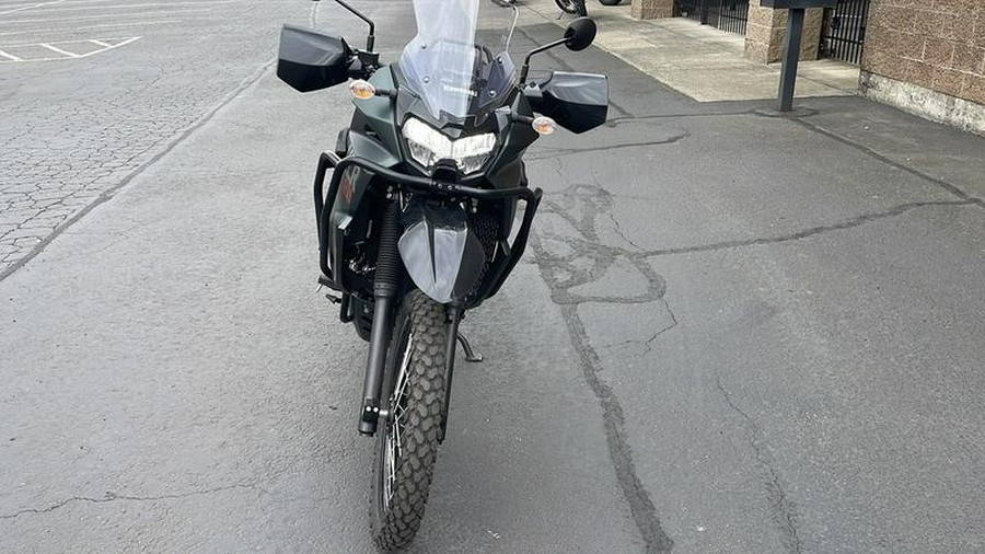 2025 Kawasaki KLR®650 Metallic Matte Old School Green