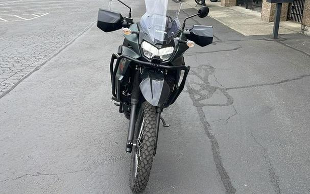 2025 Kawasaki KLR®650 Metallic Matte Old School Green