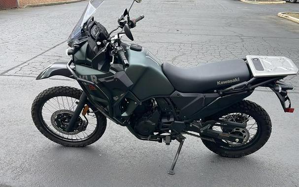 2025 Kawasaki KLR®650 Metallic Matte Old School Green