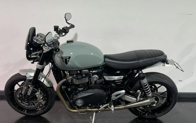 2022 Triumph Speed Twin Matt Storm Grey