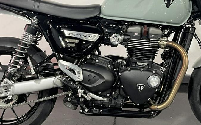 2022 Triumph Speed Twin Matt Storm Grey