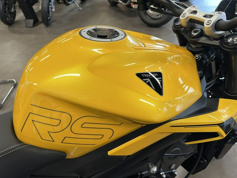2025 Triumph Street Triple 765 RS Cosmic Yellow