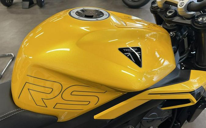 2025 Triumph Street Triple 765 RS Cosmic Yellow