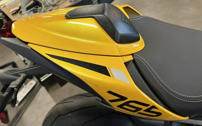 2025 Triumph Street Triple 765 RS Cosmic Yellow