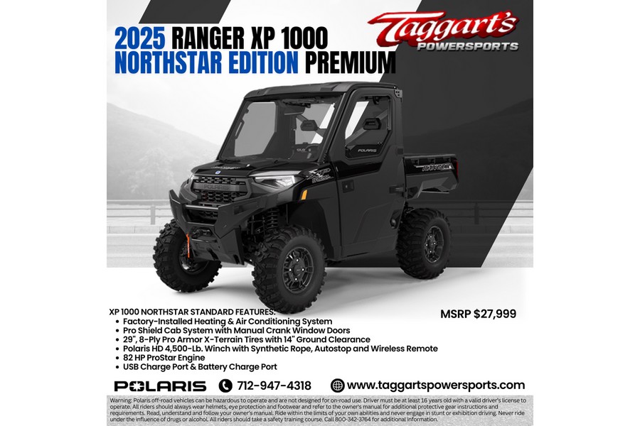 2025 Polaris Industries Ranger XP® 1000 NorthStar Edition Premium