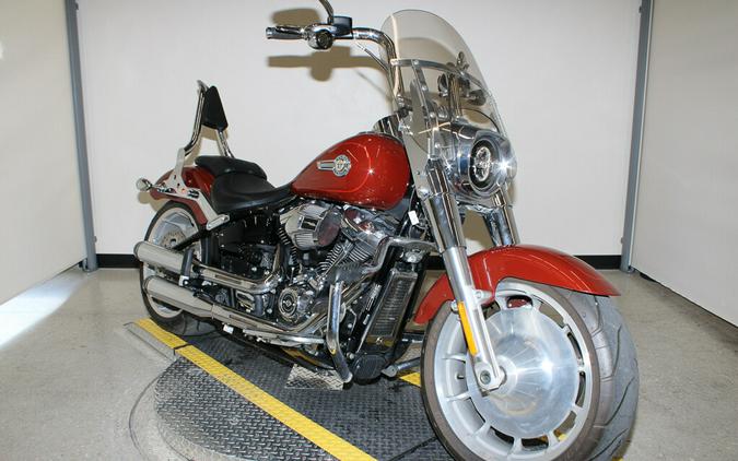 Used 2024 Harley-Davidson Fat Boy 114 Cruiser FLFBS Motorcycle For Sale In Miami, Florida