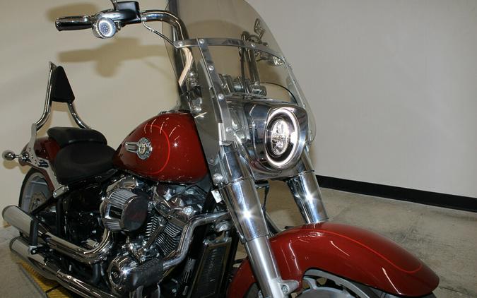 Used 2024 Harley-Davidson Fat Boy 114 Cruiser FLFBS Motorcycle For Sale In Miami, Florida