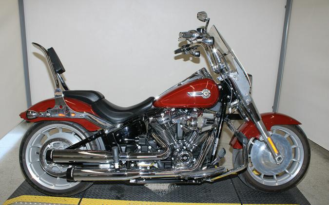 Used 2024 Harley-Davidson Fat Boy 114 Cruiser FLFBS Motorcycle For Sale In Miami, Florida