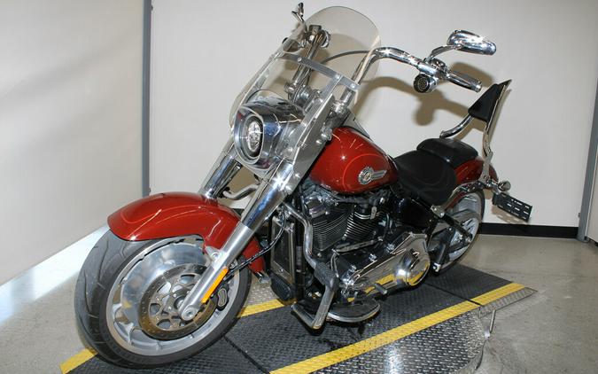 Used 2024 Harley-Davidson Fat Boy 114 Cruiser FLFBS Motorcycle For Sale In Miami, Florida