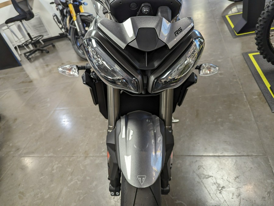 2024 Triumph Street Triple 765 RS Silver Ice