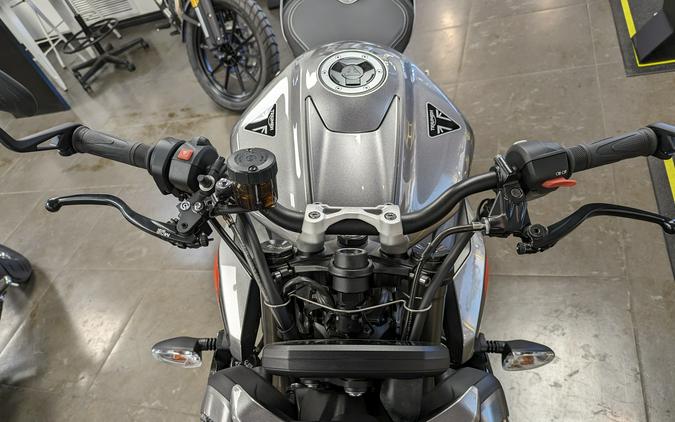 2024 Triumph Street Triple 765 RS Silver Ice