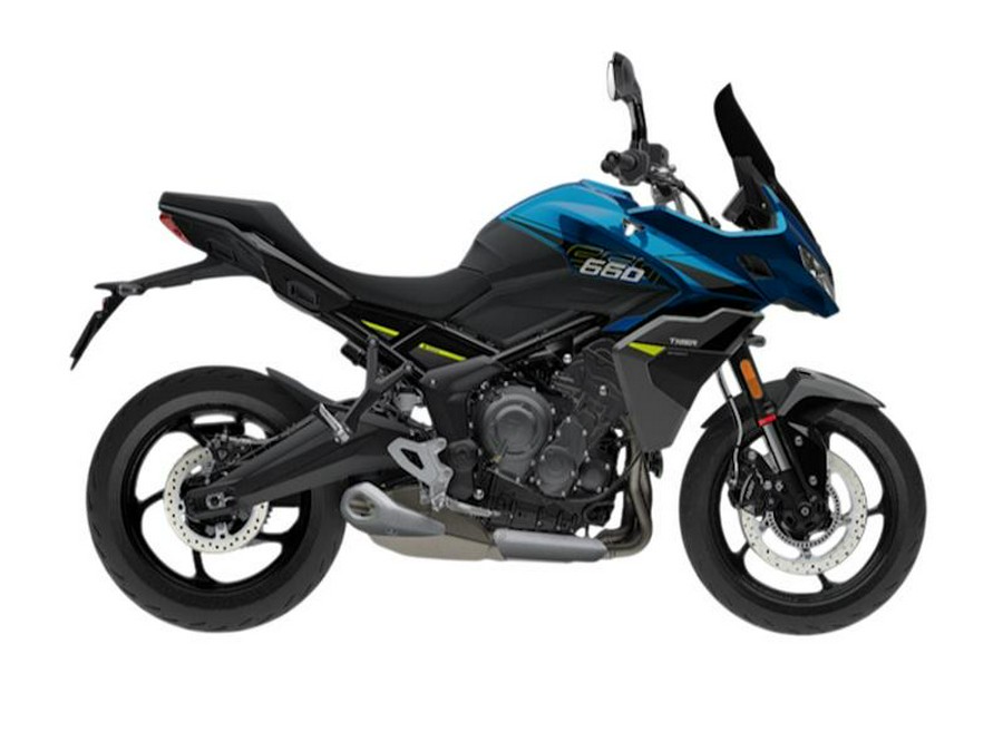 2026 Triumph Tiger Sport 660 Interstellar blue / Mineral grey