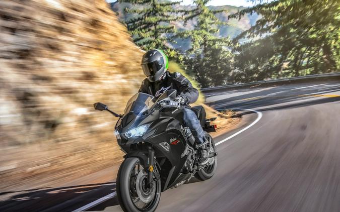 2026 Kawasaki Ninja 650 Metallic Flat Spark Black/Metallic Carbon Gray - 110572