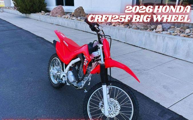 2026 Honda CRF125F Big Wheel