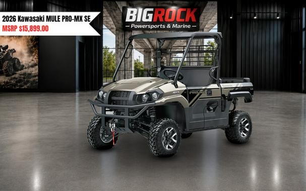 2026 Kawasaki MULE PRO-MX SE SE