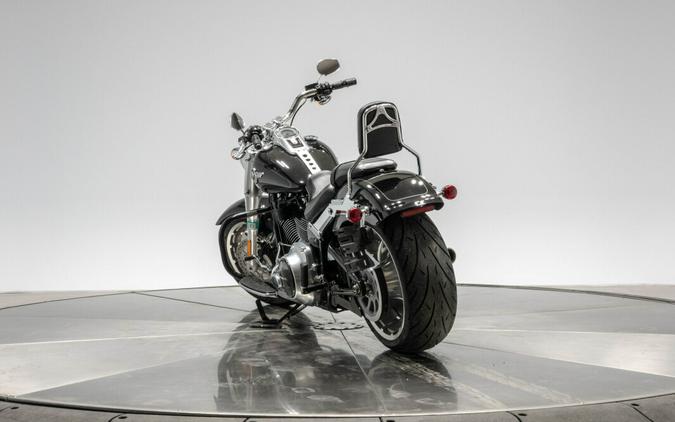2018 HARLEY-DAVIDSON FLFB FAT BOY in Vivid Black