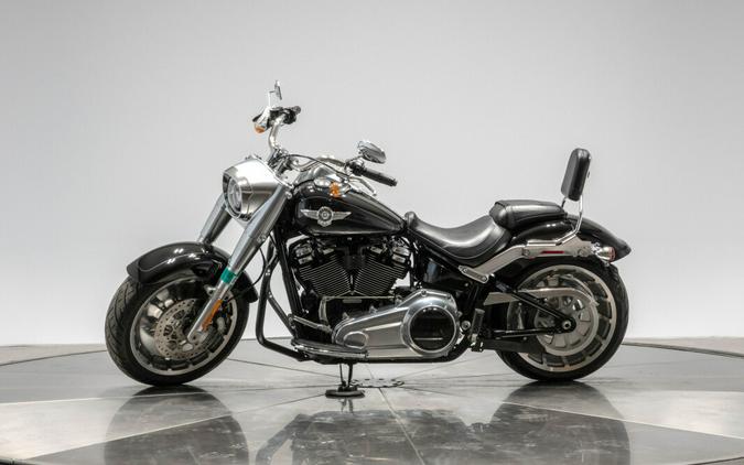 2018 HARLEY-DAVIDSON FLFB FAT BOY in Vivid Black