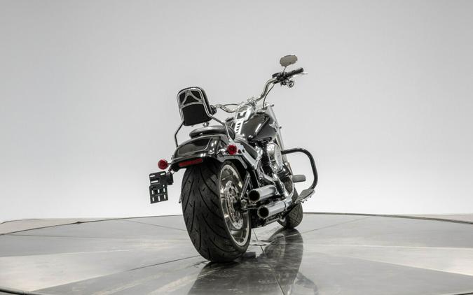 2018 HARLEY-DAVIDSON FLFB FAT BOY in Vivid Black