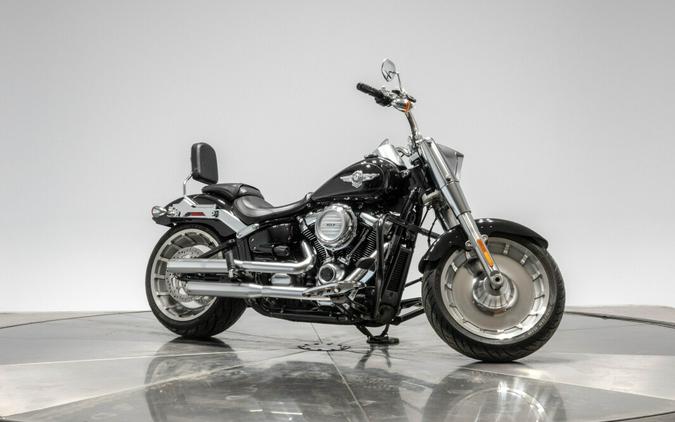 2018 HARLEY-DAVIDSON FLFB FAT BOY in Vivid Black